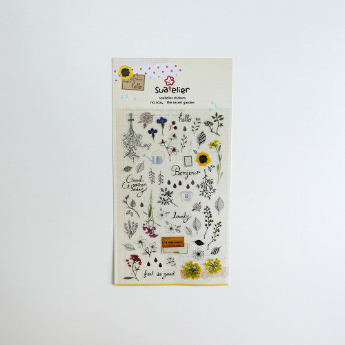 Suatelier Sticker - the secret garden