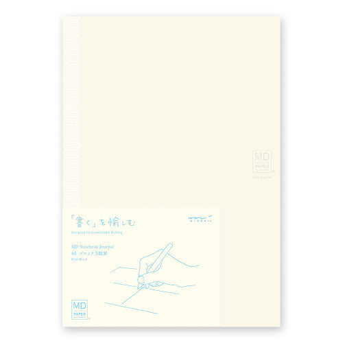 MD Paper Notebook Journal A5 Grid Block