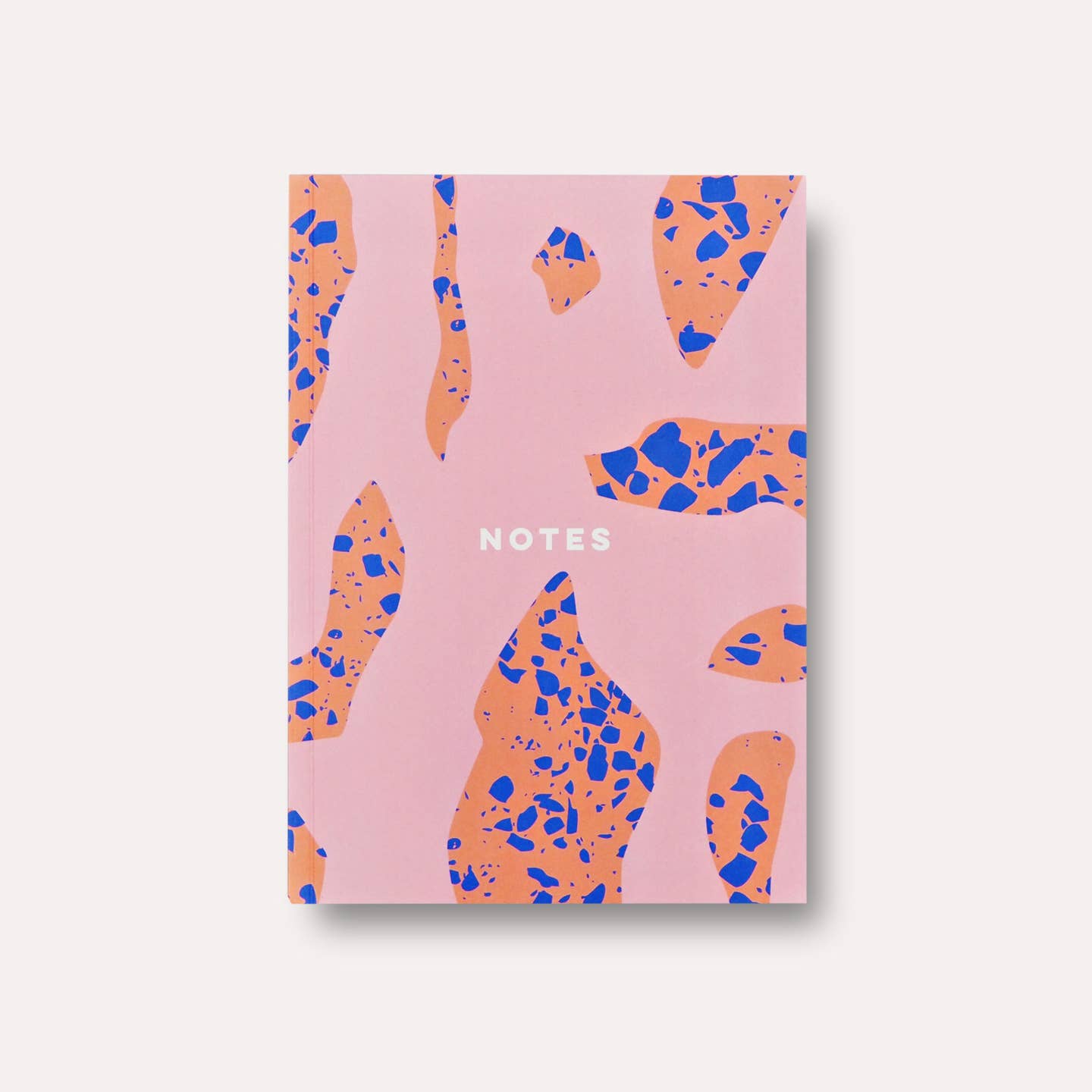 The Completist Terrazzo Shapes Lay Flat Notebook