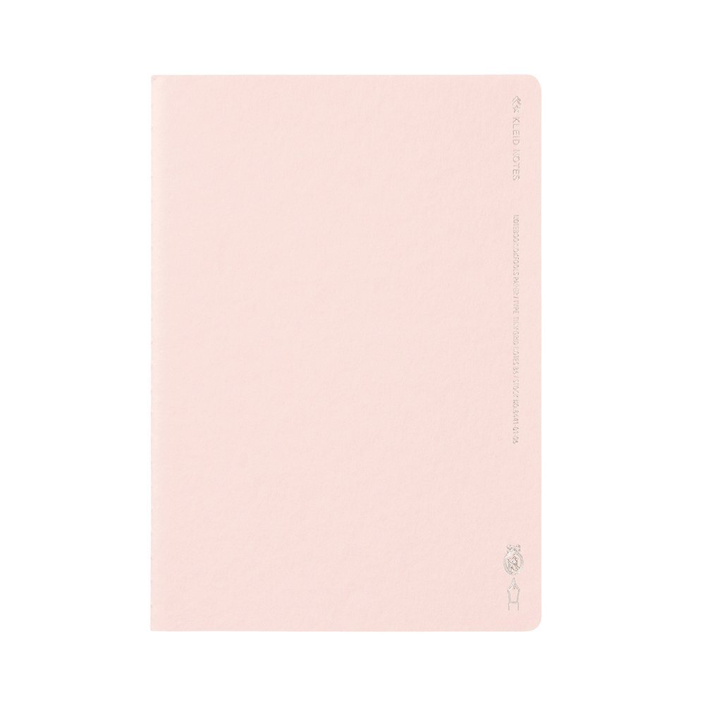 KLEID Tiny Grid Notes B6 Light Pink