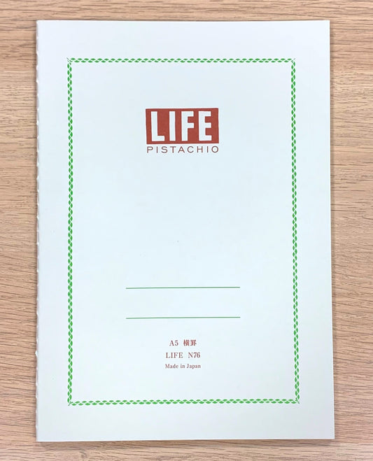 LIFE N76 PISTACHIO A5 RULED 32 PAGES