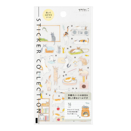 Midori Sticker 2688 <M> Cat