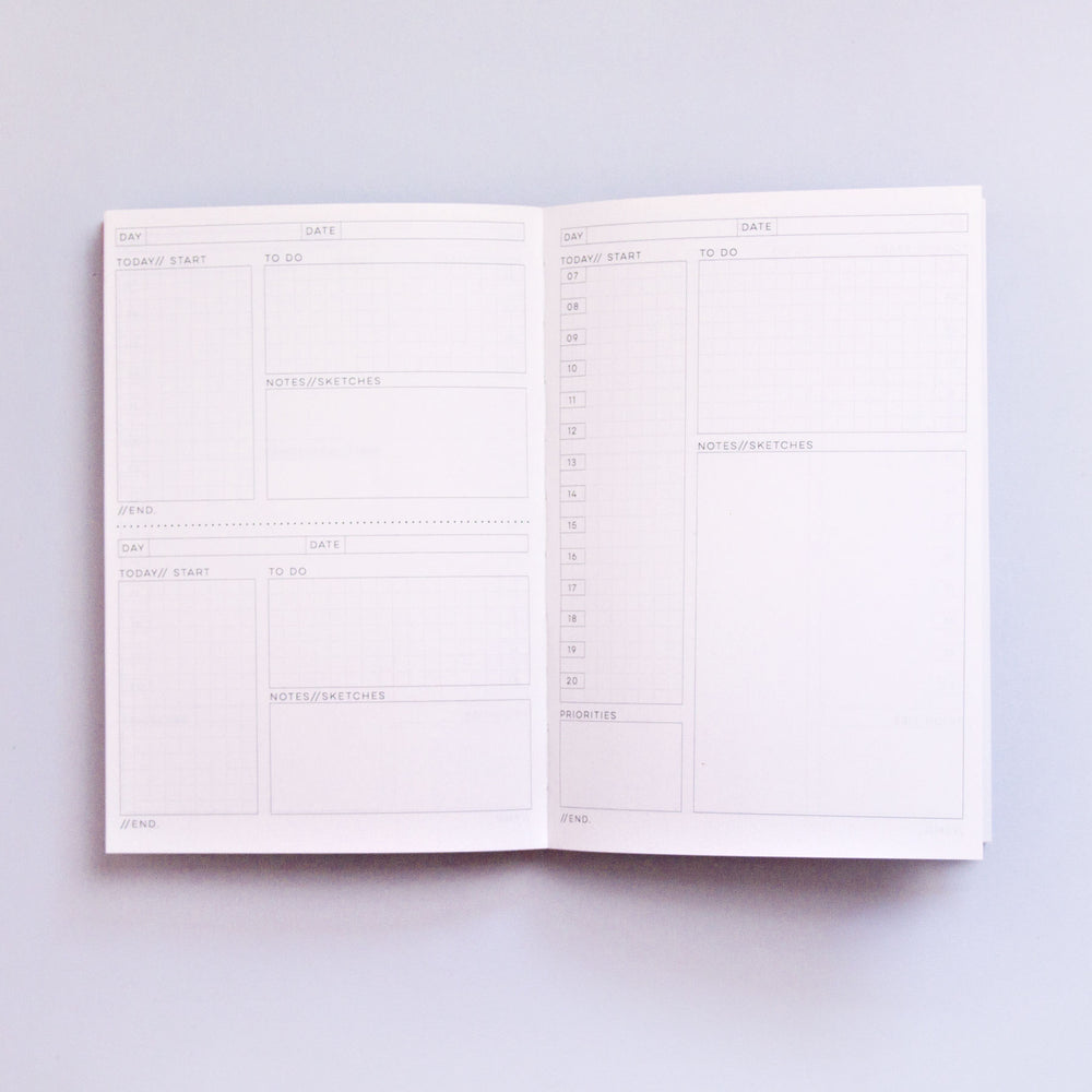 The Completist Athens Undated Daily Planner