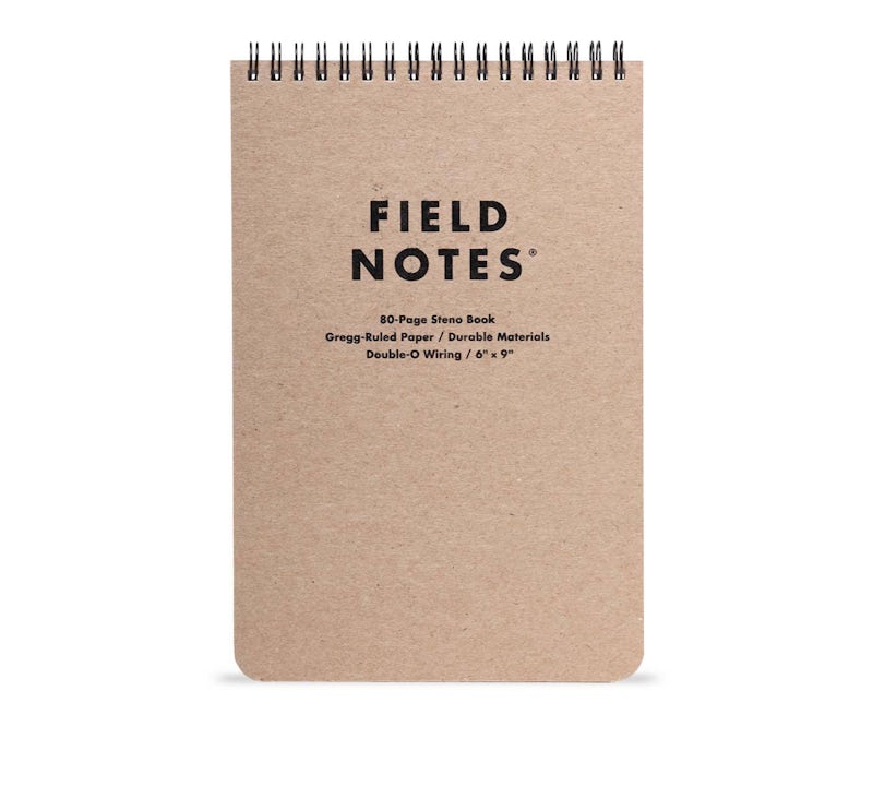 FIELD NOTES Single Steno Pad Gregg-Ruled