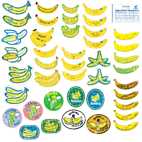 Greeting Life Haco Bananas Stickers