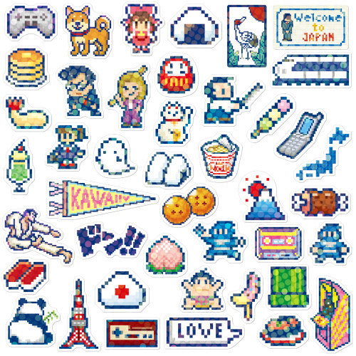 Greeting Life Haco Japanese Culture Stickers
