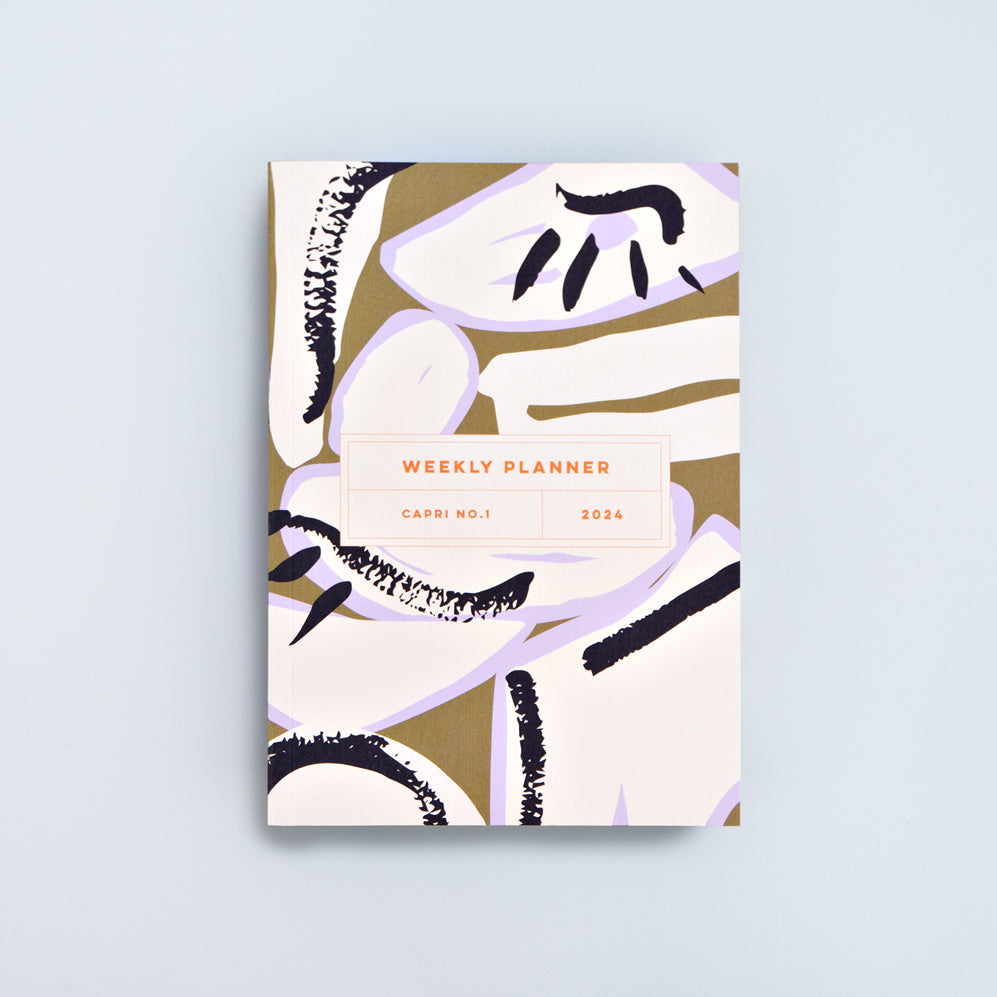 The Completist Capri 2024 Weekly Planner