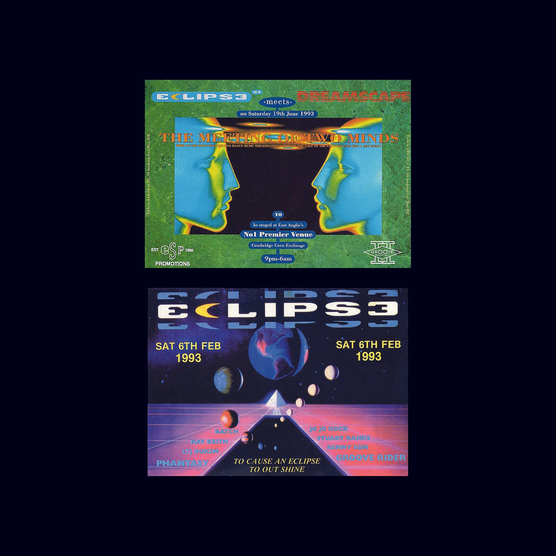 Rave Flyers 1990 - 2000