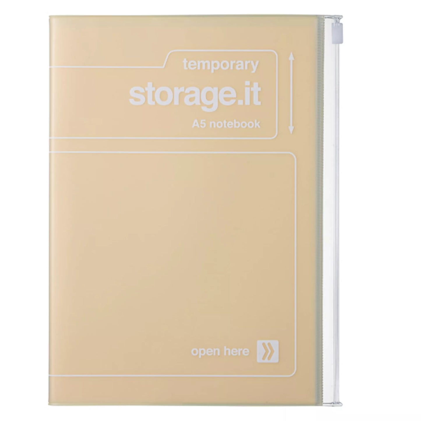MARK'S INC. A5 Notebook, Storage.It - Yellow