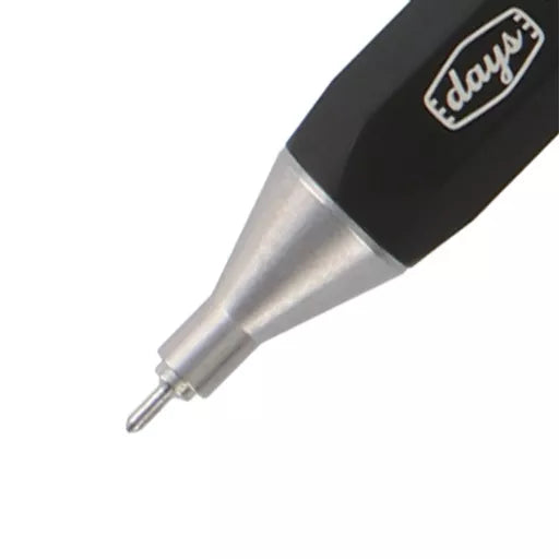 MARK'S INC. Metal Gel Pen, Days - Black