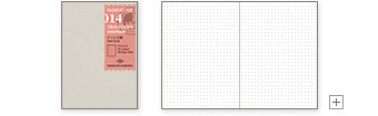 Traveler's Company Notebook Passport Size Refill - Dot Grid