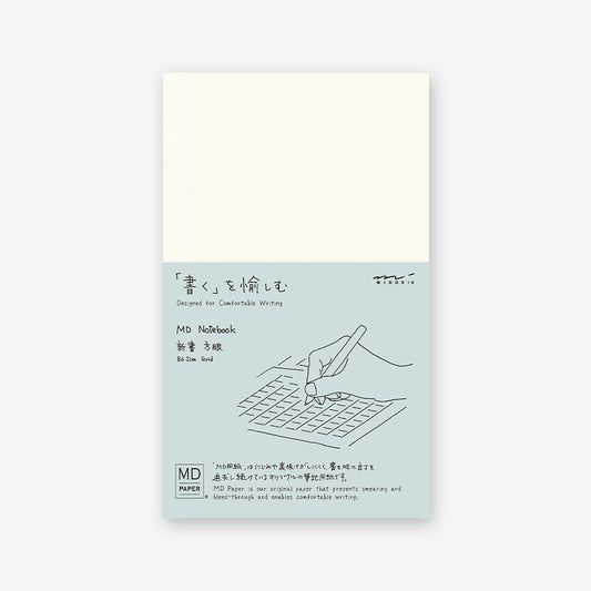 MD Paper Notebook B6 Slim Gridded