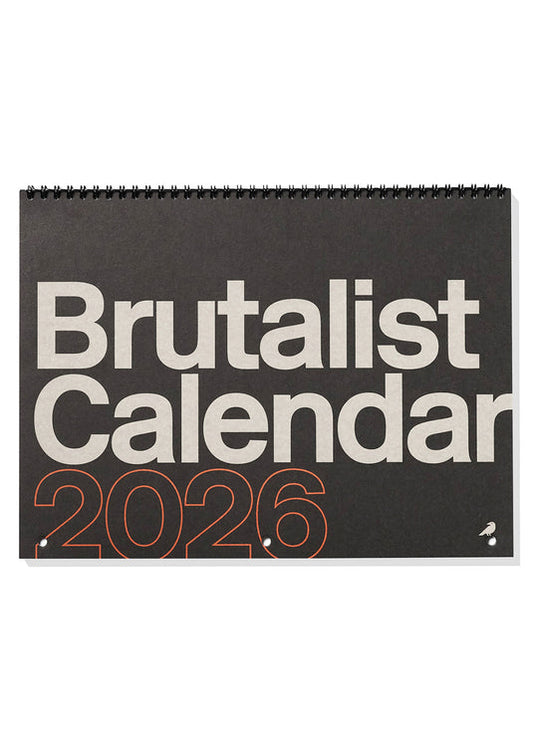 Brutalist Calendar 2026