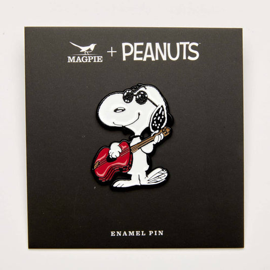 Peanuts Badge - Guitar