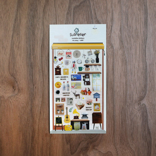 Suatelier Sticker - café
