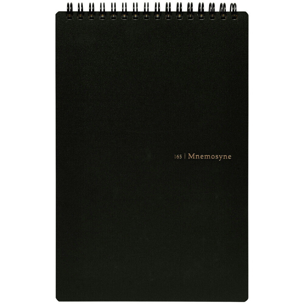 Mnemosyne notebook, 5mm grid, A5, black, N165