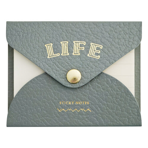 Life x Yamama - Sticky Notes - Grey (blank and ruled
