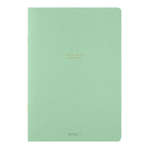 Midori Notebook <A5> Color Dot Grid Green