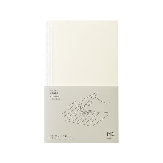MD Product Notebook B6 Slim Lined
