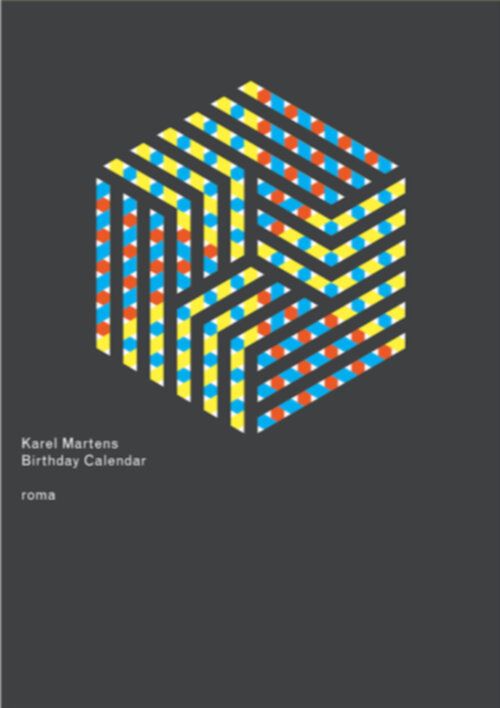 Karel Martens Birthday Calendar