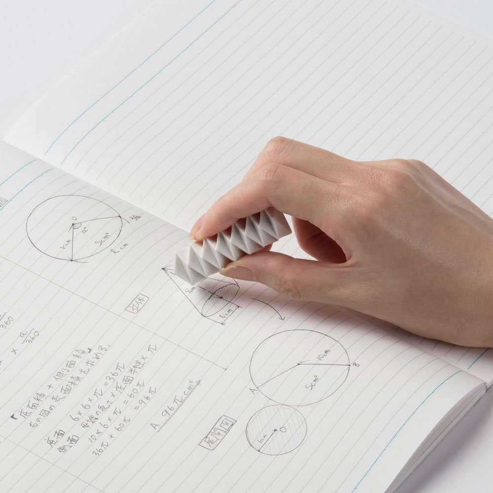 SUNSTAR Zigzag Eraser White