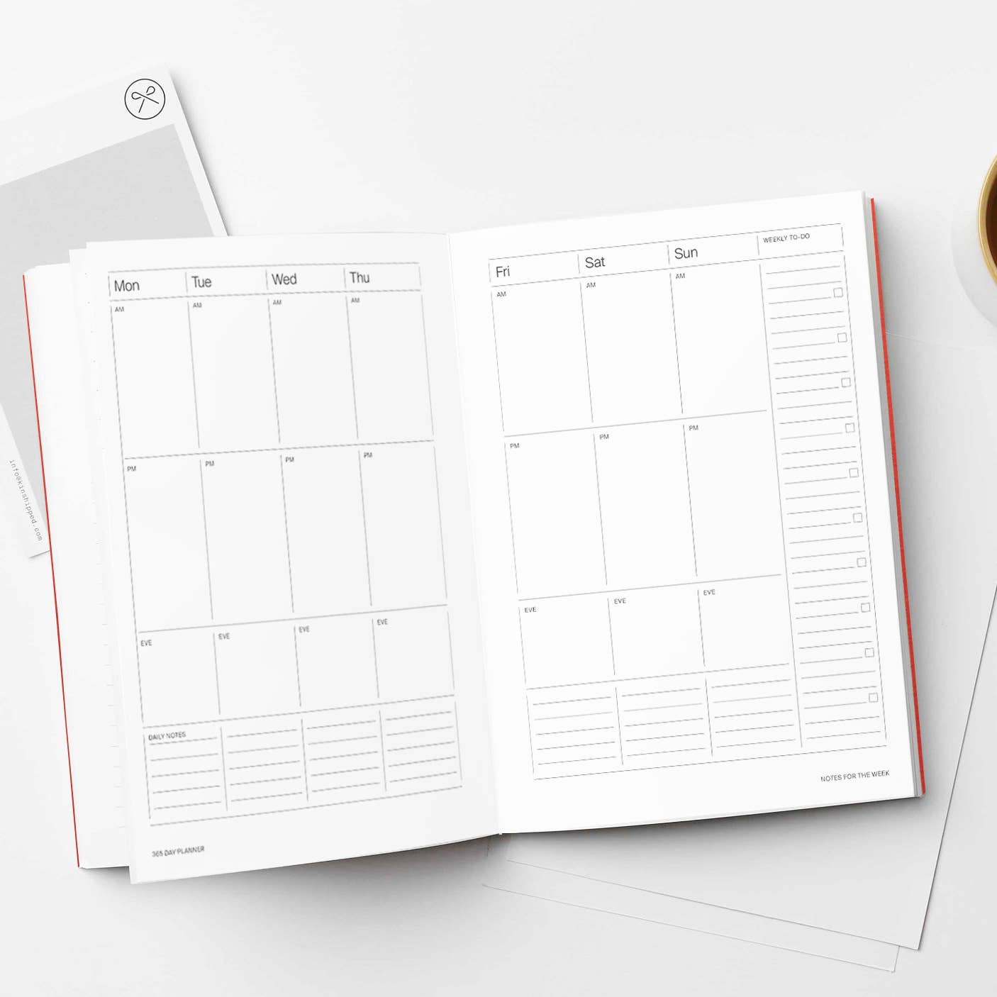 Kinshipped 365 Undated A5 Planner