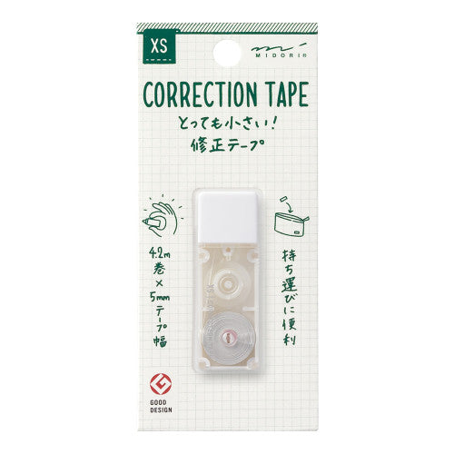 Midori XS Correction Tape White