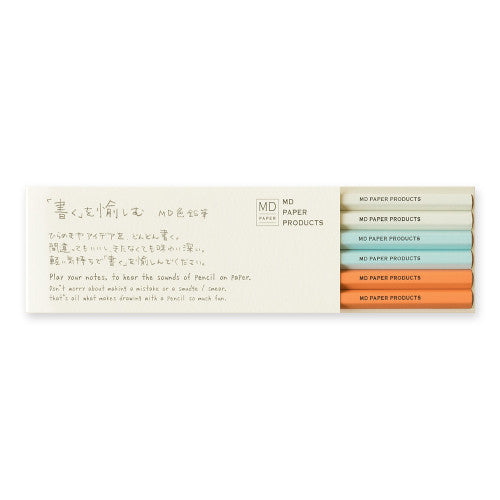 MD Color Pencil 6 pcs Set