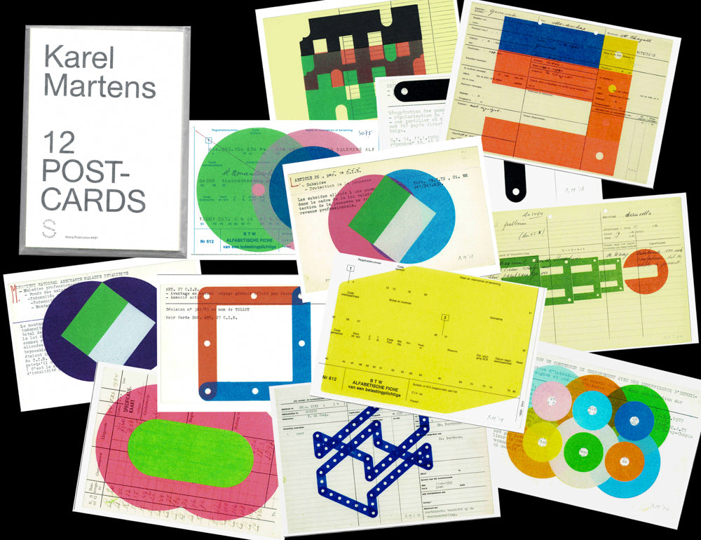 Karel Martens Postcard Set