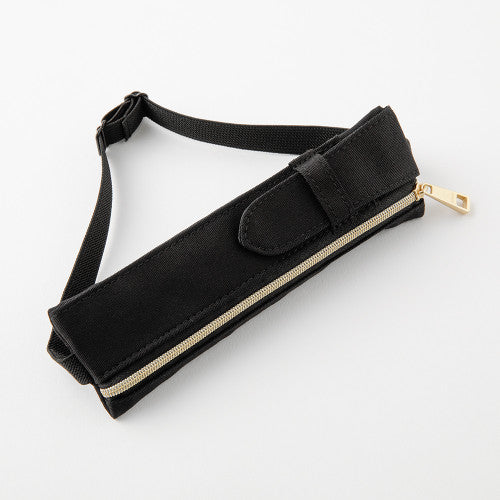 Midori Book Band Pen Case Black