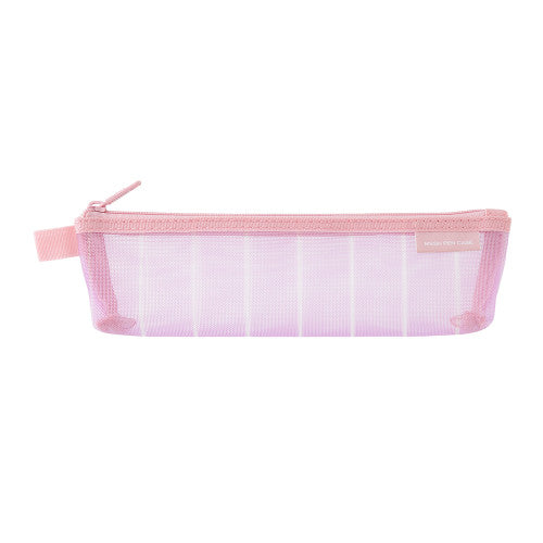 Midori [LIMITED EDITION] Mesh Pen Case Stripe Purple