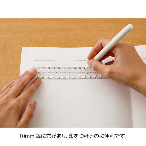 Midori Multi Ruler <30cm> Clear