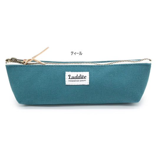 Luddite NO.8 CANVAS BOAT PENCASE Teal