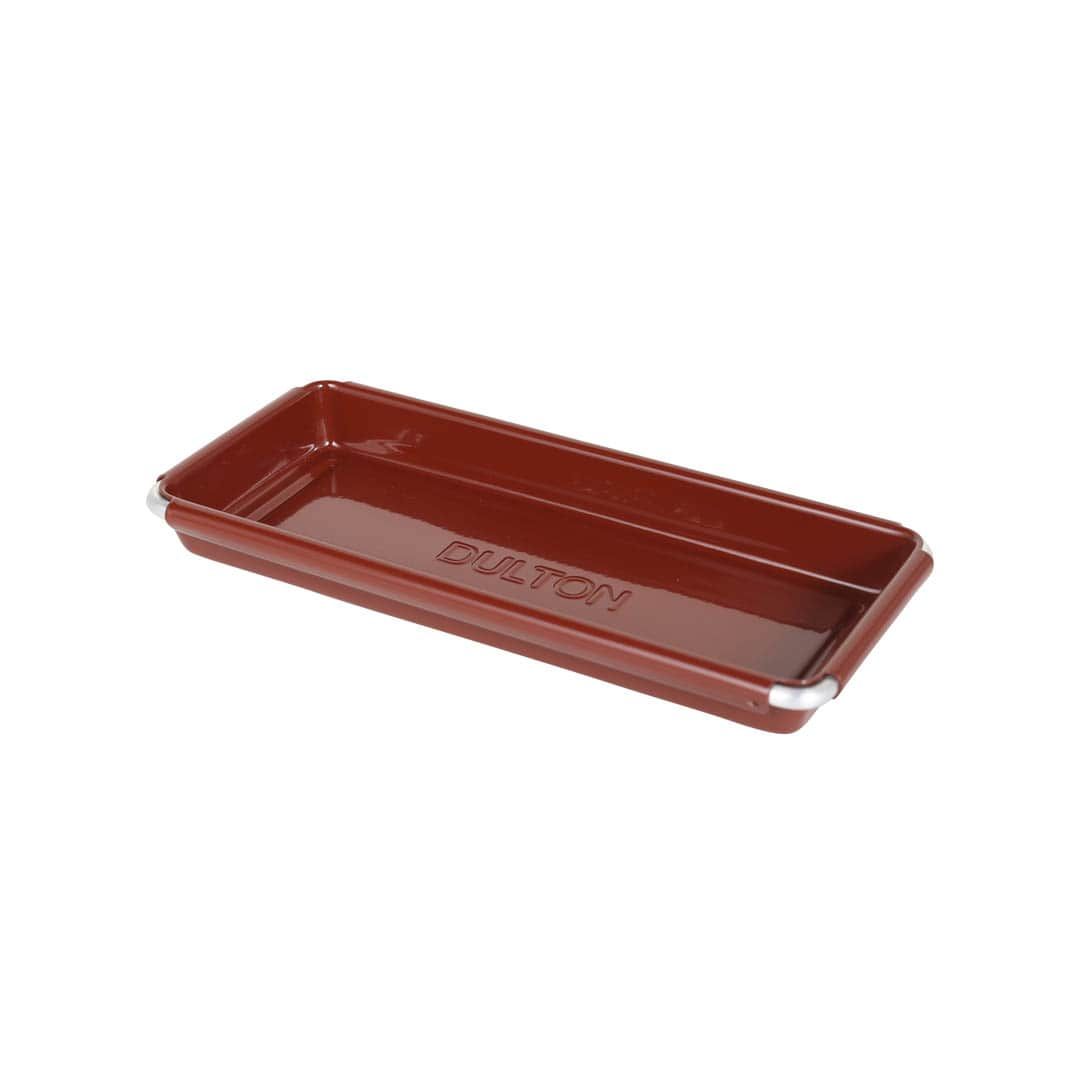 DULTON Desktop Storage Tray - (Brick Brown)