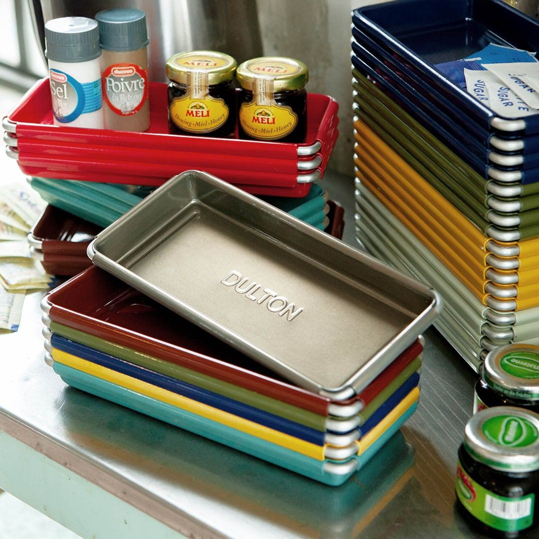 DULTON Desktop Storage Tray - (Brick Brown)