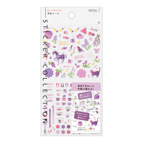 Midori Sticker 2562 Color Purple