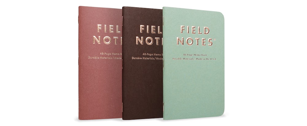 FIELD NOTES 3-Pack SPRING 2026 QUARTERLY EDITION Lucky