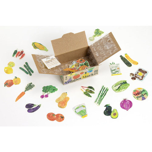 Greeting Life Haco Vegetable Market Stickers