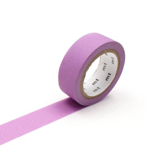 mt Washi Tape 1P basic - matte purple