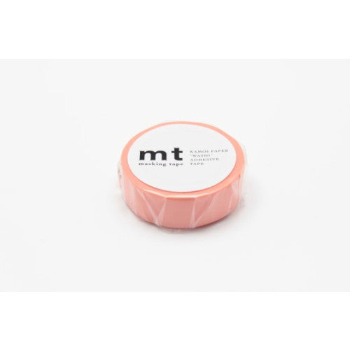 mt Washi 1P basic - Salmon Pink