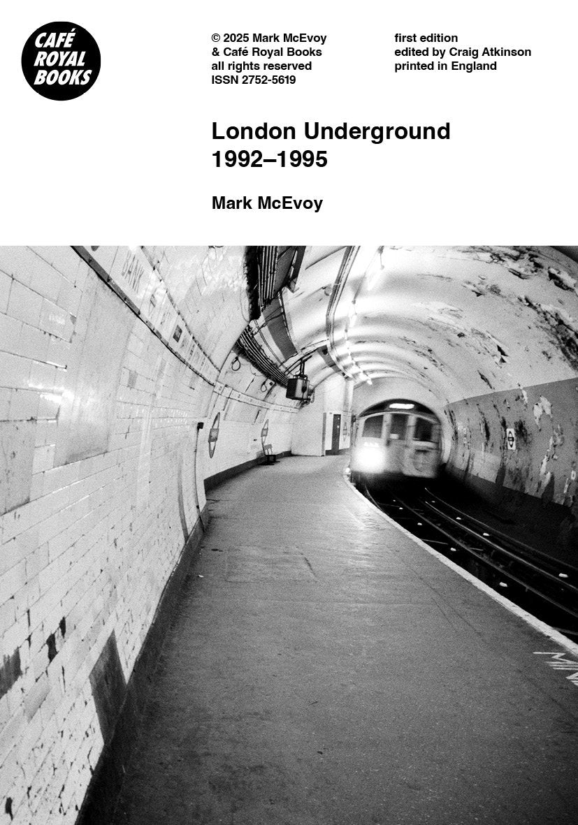 Mark McEvoy — London Underground 1992–1995