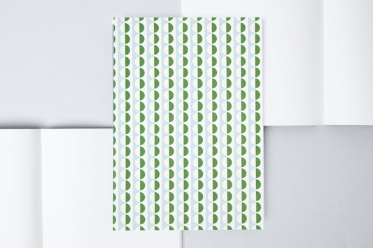 Ola Ltd Ed | A5 Layflat Daily Planner - Sophie in Blue / Green