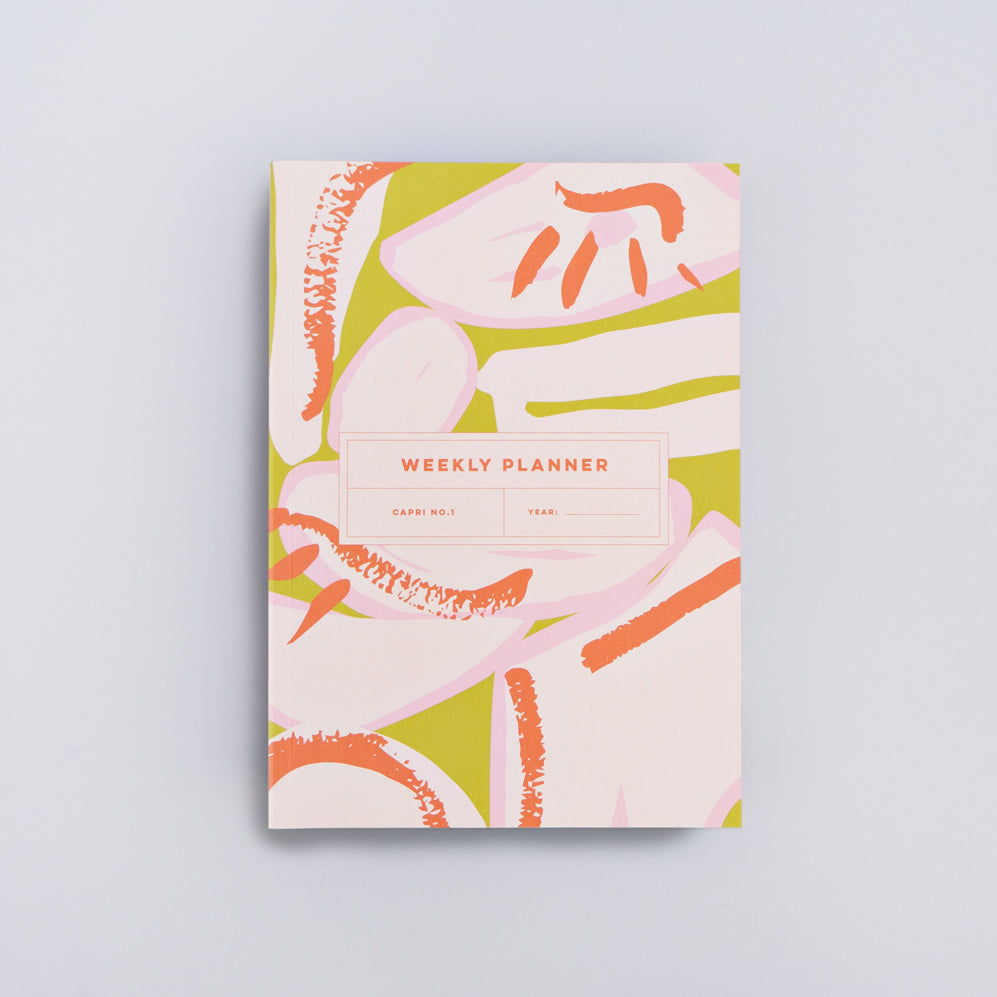 The Completist Capri Undated Weekly Planner