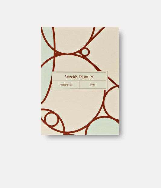 The Completist Numero 2026 Dated Weekly Planner Book