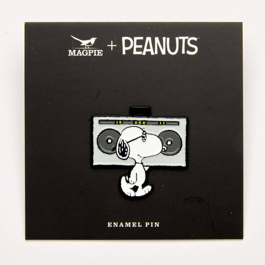 Peanuts Badge - Boombox