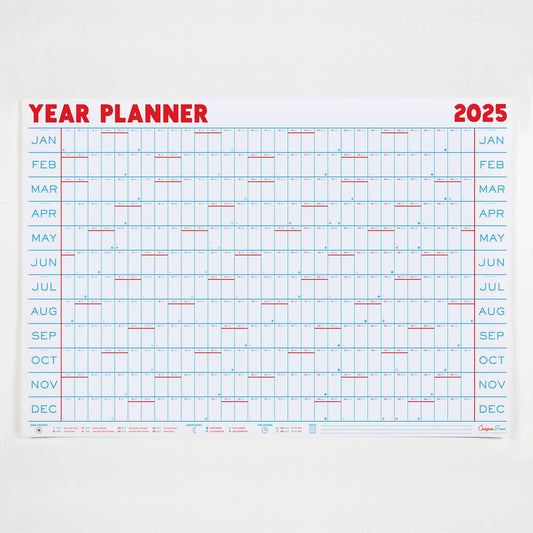 Crispin Finn 2025 Year Planner - Classic Landscape View