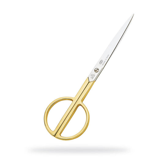 Office Scissors 19 cm. - 24k Gold