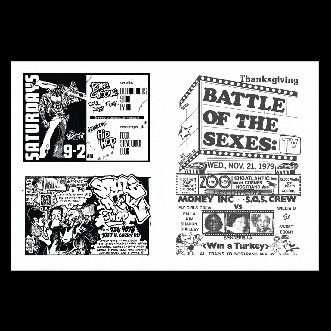 Early Hip-Hop Flyers