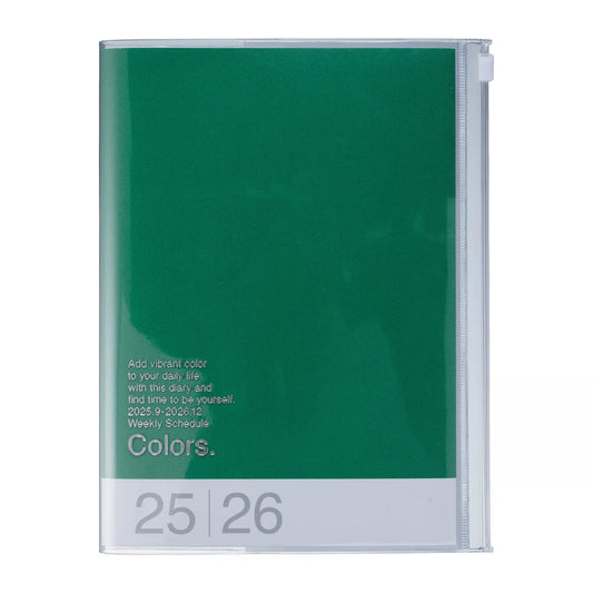 Mark's Inc. Colors 2025/26 Academic Diary - Green