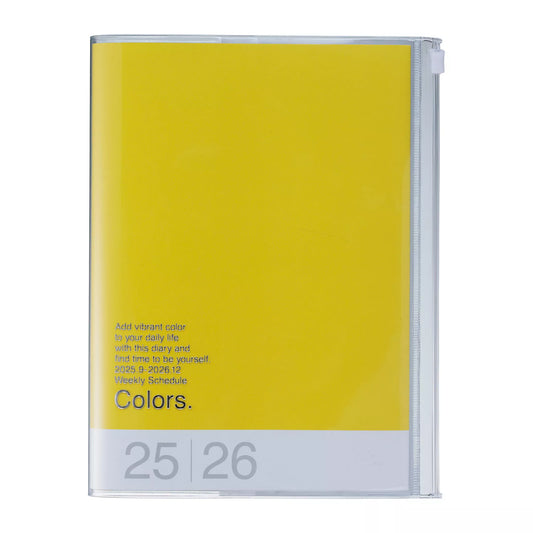 Mark's Inc. Colors 2025/26 Academic Diary - Yellow